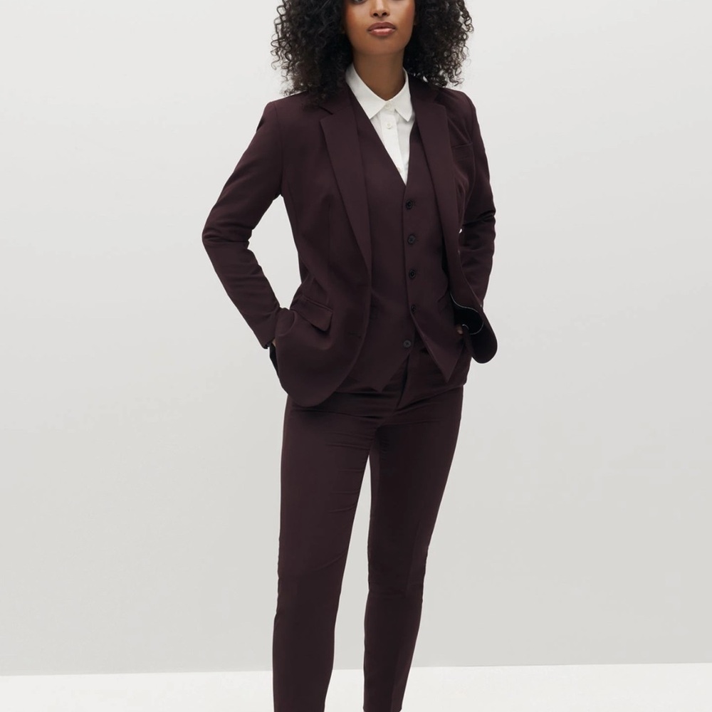 The Suit Shop: Women’s Burgundy Suiting